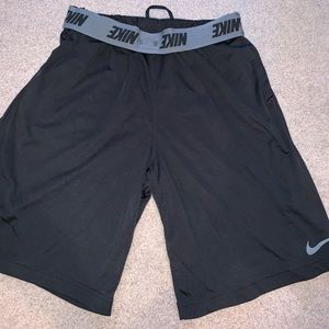 Black Nike shorts